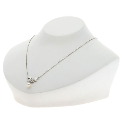 TASAKI Pearl Pearl Diamond Necklace Platinum PT900 PT850Ladies [Used]