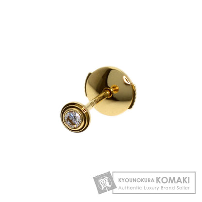 CARTIER Damour Mini XS Diamond (single earring only) earring K18 Yellow Gold Ladies [Used]