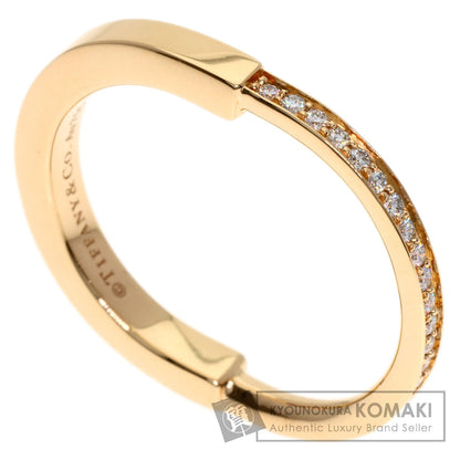 TIFFANY&Co. Rock Diamond Ring K18 Pink Gold Ladies [Used]