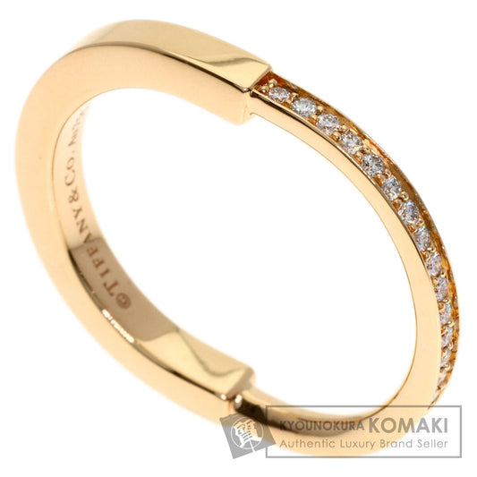 TIFFANY&Co. Rock Diamond Ring K18 Pink Gold Ladies [Used]