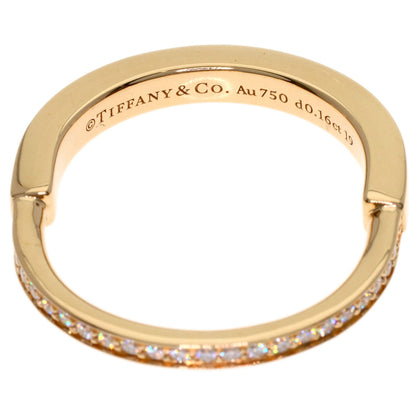 TIFFANY&Co. Rock Diamond Ring K18 Pink Gold Ladies [Used]