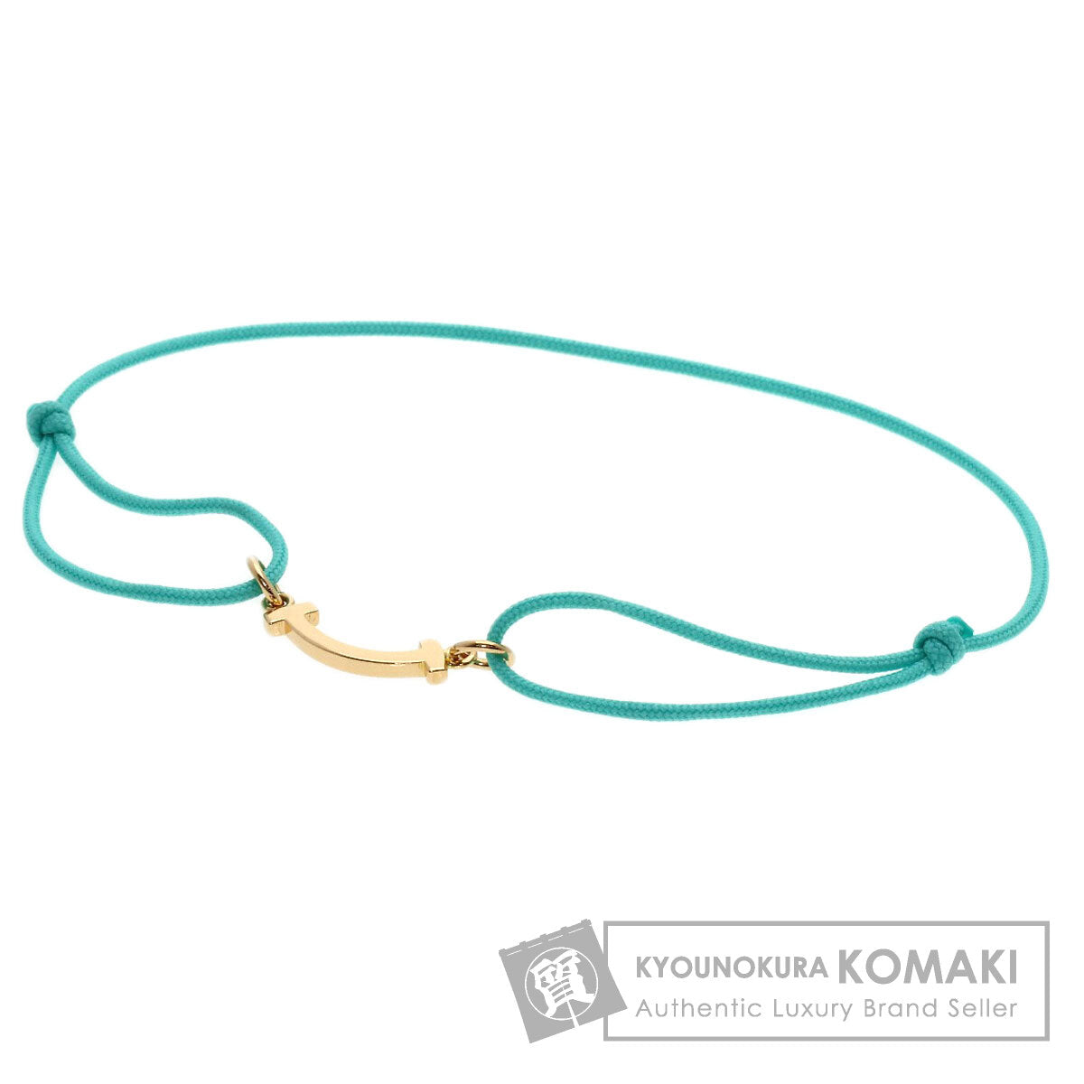 TIFFANY&Co. T-Smile Code Bracelet K18 Pink Gold Ladies [Used]