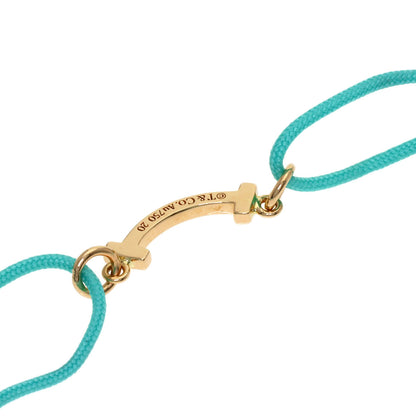 TIFFANY&Co. T-Smile Code Bracelet K18 Pink Gold Ladies [Used]