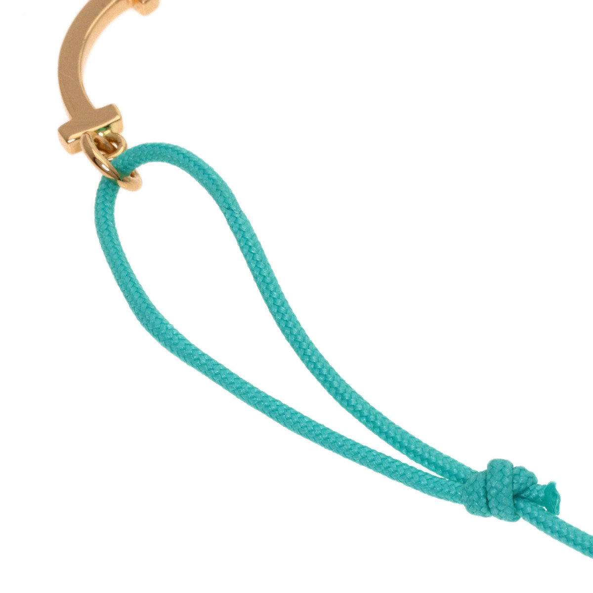 TIFFANY&Co. T-Smile Code Bracelet K18 Pink Gold Ladies [Used]
