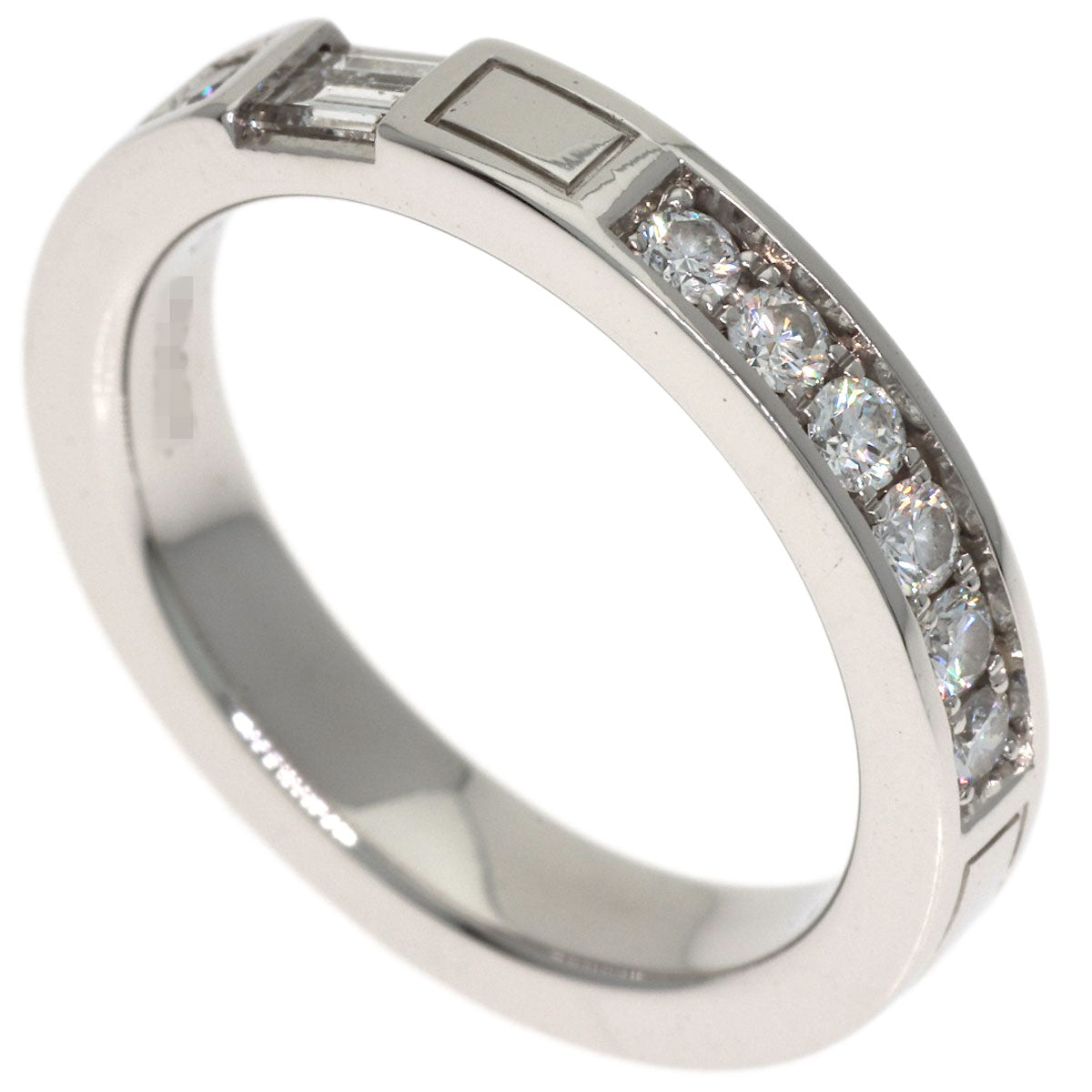 HARRY WINSTON Traffic Accent Diamond Ring Platinum PT950 Ladies [Used]