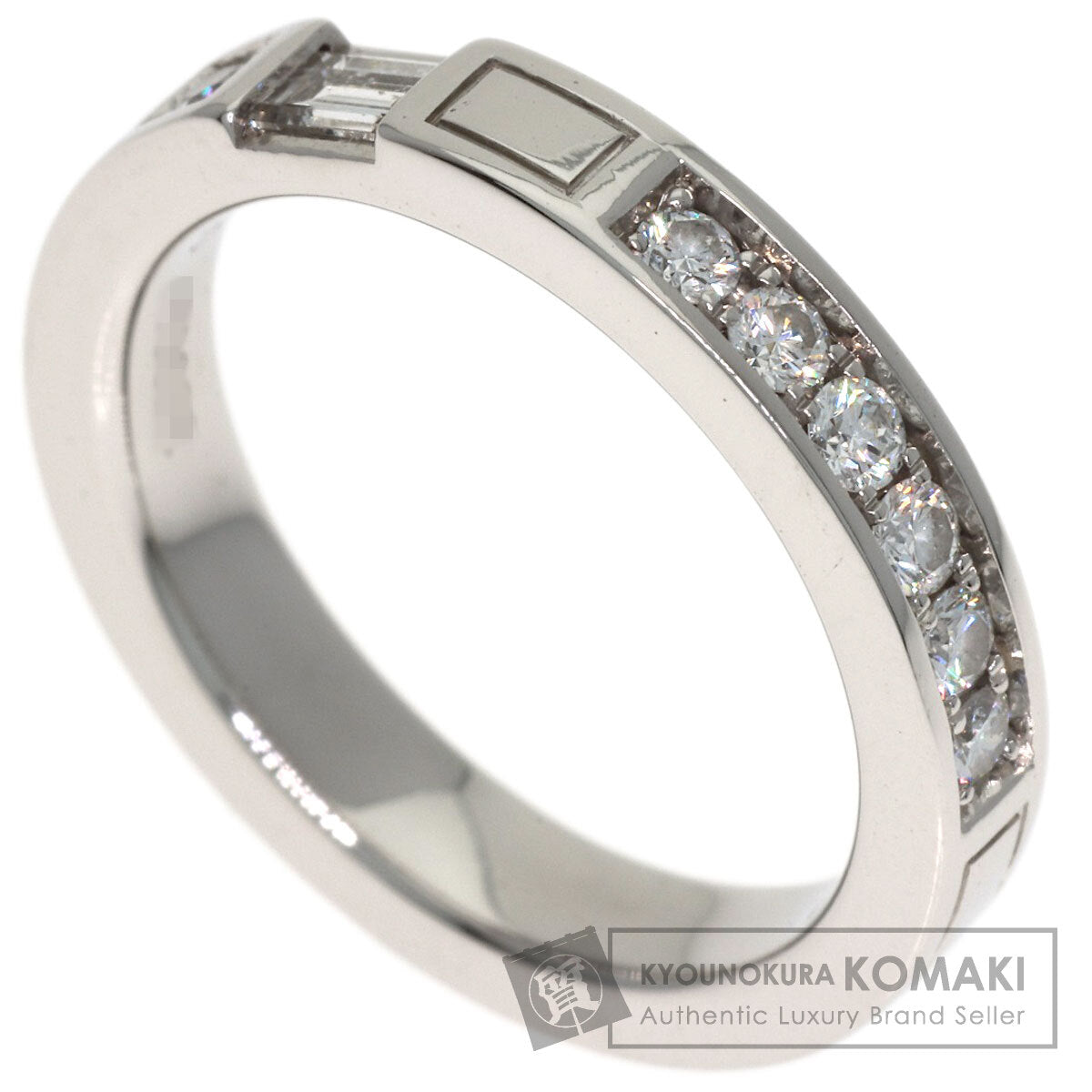 HARRY WINSTON Traffic Accent Diamond Ring Platinum PT950 Ladies [Used]