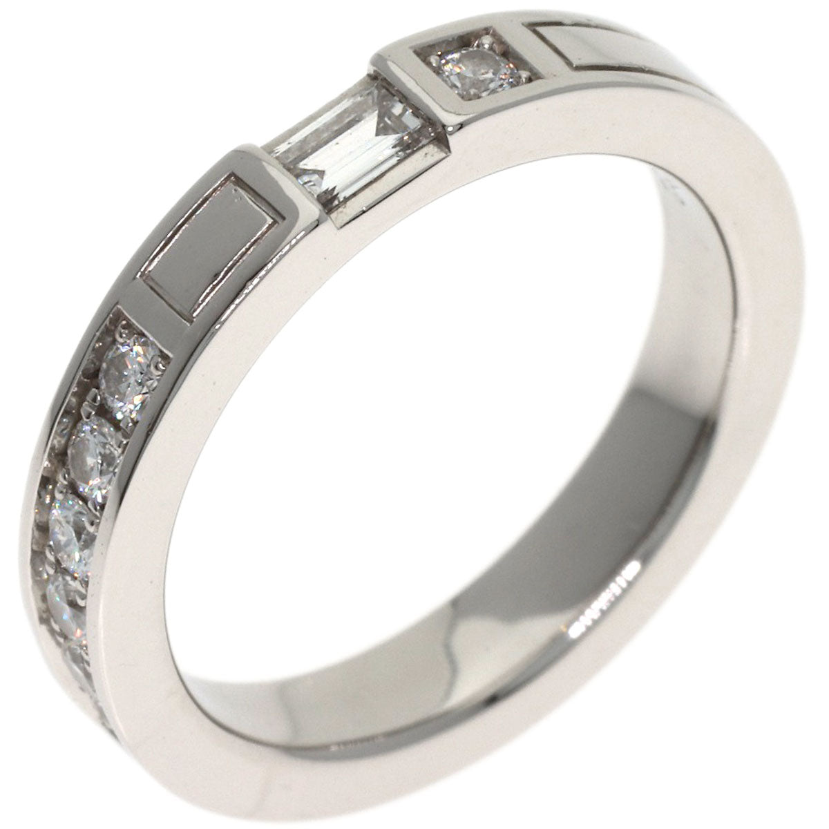 HARRY WINSTON Traffic Accent Diamond Ring Platinum PT950 Ladies [Used]