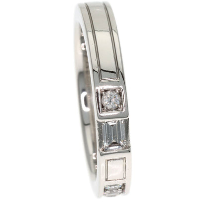 HARRY WINSTON Traffic Accent Diamond Ring Platinum PT950 Ladies [Used]