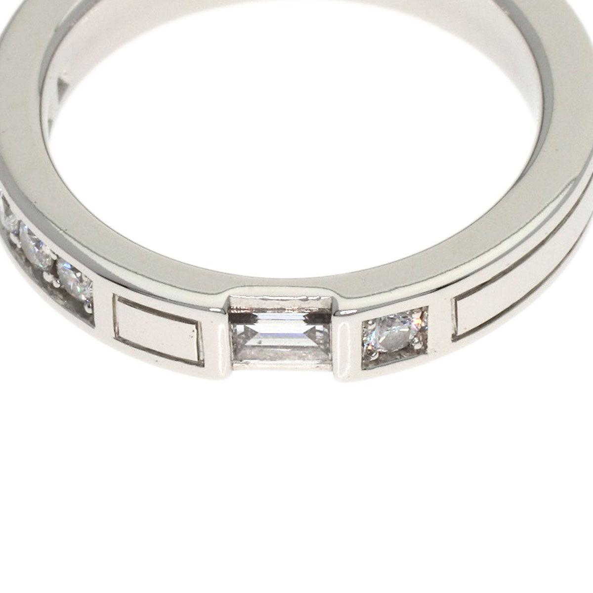 HARRY WINSTON Traffic Accent Diamond Ring Platinum PT950 Ladies [Used]