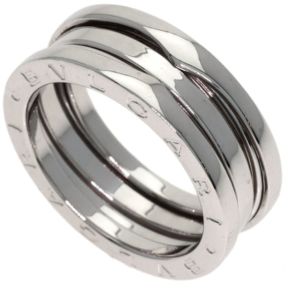 BVLGARI B.zero1 2 band #55 Ring K18 White Gold Ladies [Used]