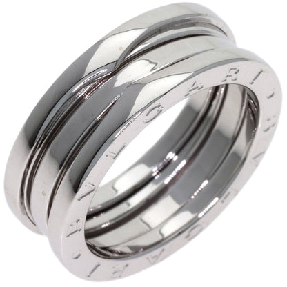BVLGARI B.zero1 2 band #55 Ring K18 White Gold Ladies [Used]