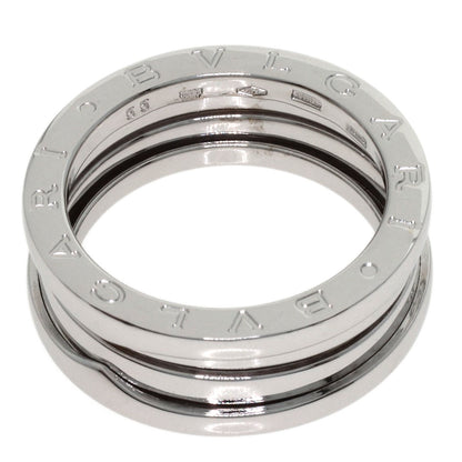 BVLGARI B.zero1 2 band #55 Ring K18 White Gold Ladies [Used]