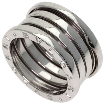 BVLGARI B.zero1 4 Band #53 Ring K18 White Gold Ladies [Used]
