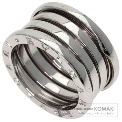 BVLGARI B.zero1 4 Band #53 Ring K18 White Gold Ladies [Used]