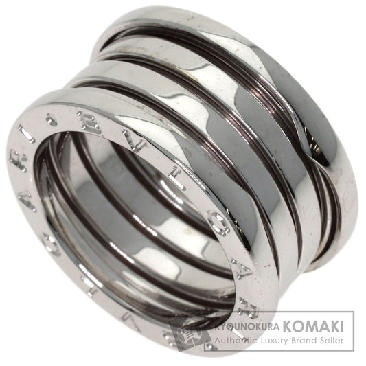 BVLGARI B.zero1 4 Band #53 Ring K18 White Gold Ladies [Used]