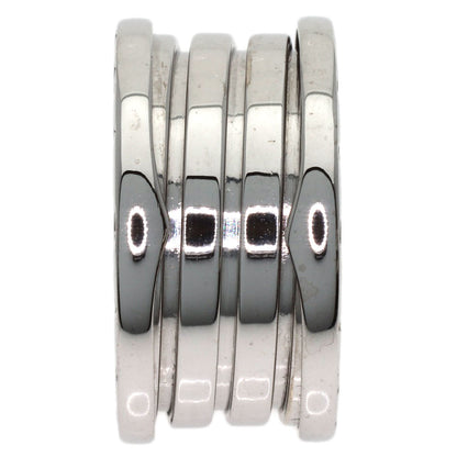 BVLGARI B.zero1 4 Band #53 Ring K18 White Gold Ladies [Used]