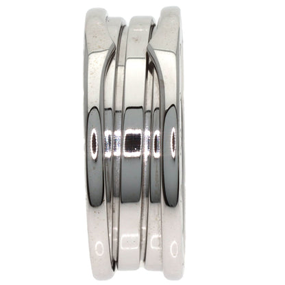 BVLGARI B.zero1 3 Band #62 Ring K18 White Gold Ladies [Used]