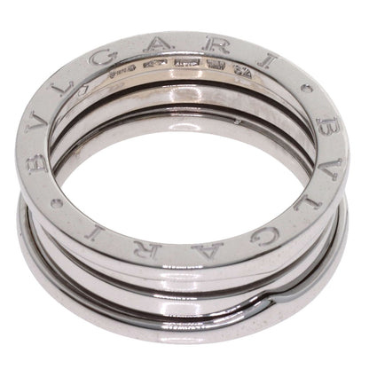 BVLGARI B.zero1 3 Band #62 Ring K18 White Gold Ladies [Used]