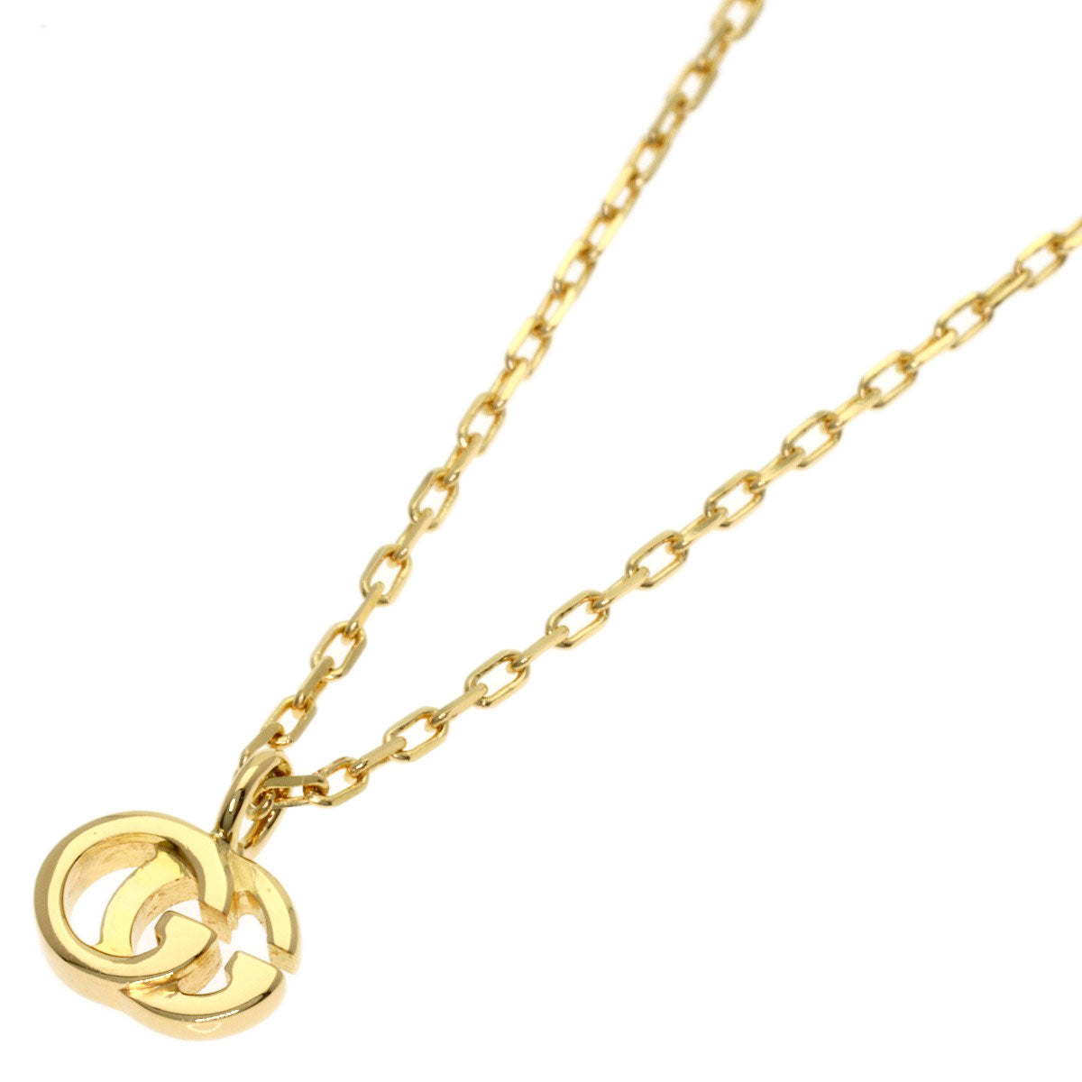 GUCCI GG running Necklace K18 Yellow Gold Ladies [Used]
