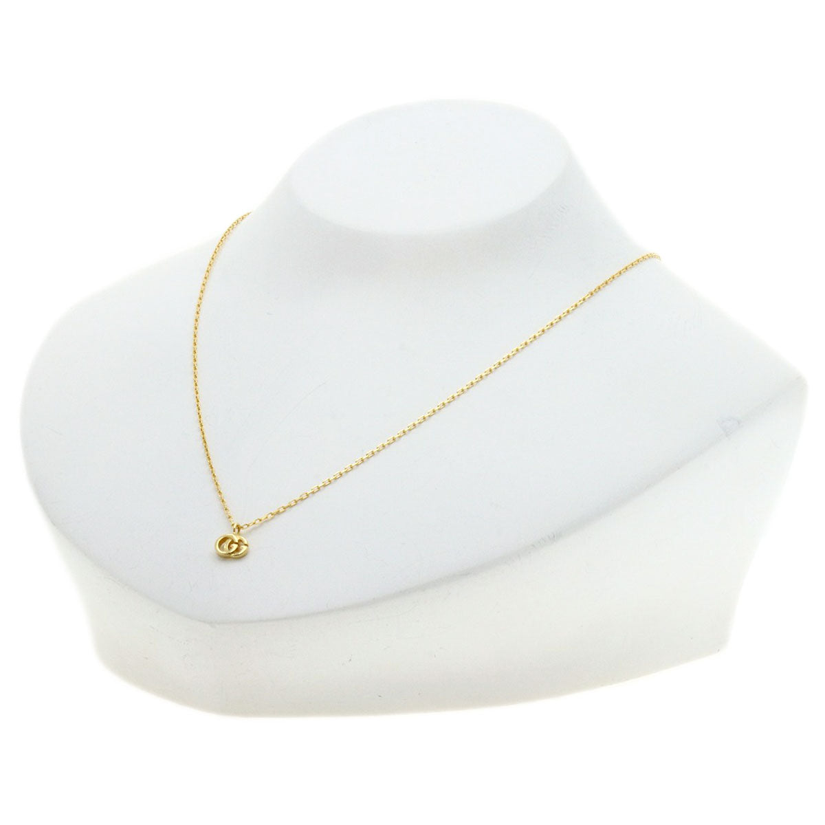 GUCCI GG running Necklace K18 Yellow Gold Ladies [Used]