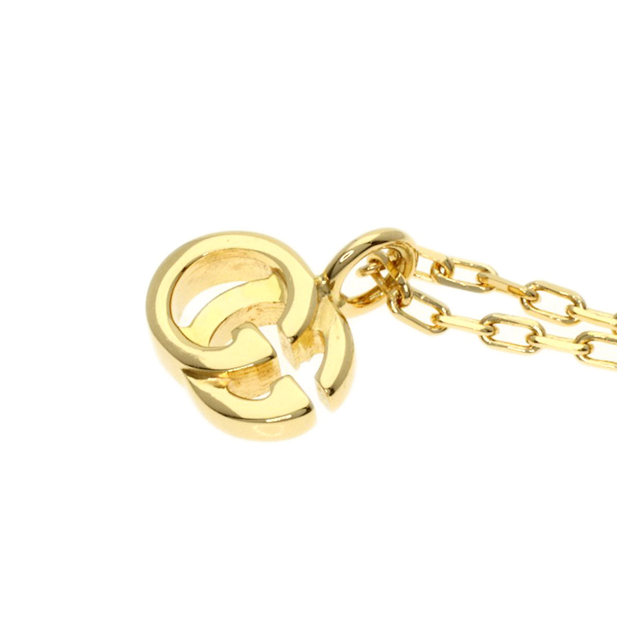 GUCCI GG running Necklace K18 Yellow Gold Ladies [Used]