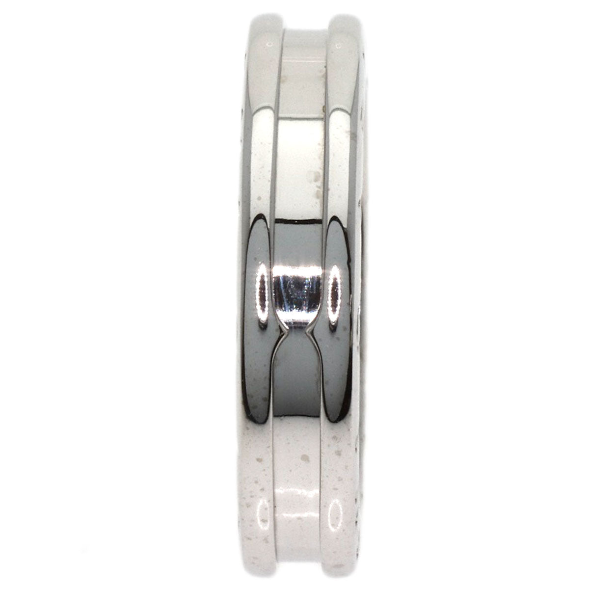 BVLGARI B.zero1 1 band #53 Ring K18 White Gold Ladies [Used]