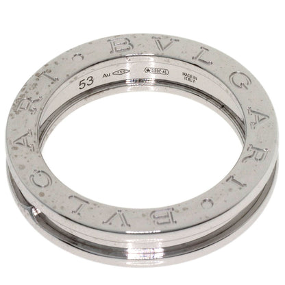 BVLGARI B.zero1 1 band #53 Ring K18 White Gold Ladies [Used]