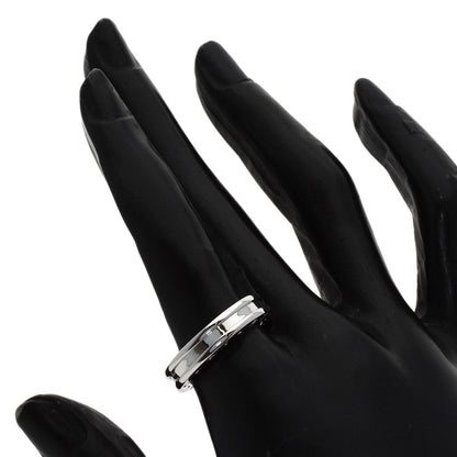 BVLGARI B.zero1 1 band #53 Ring K18 White Gold Ladies [Used]