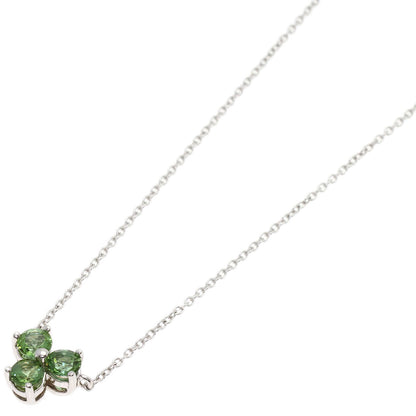 TIFFANY&Co. Aria Tourmaline Necklace K18 White Gold Ladies [Used]