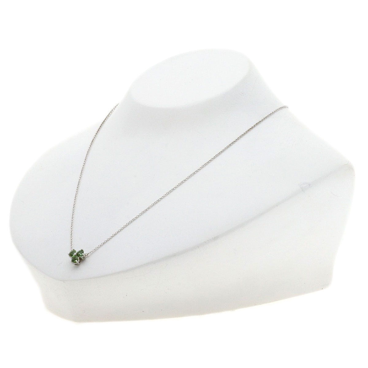 TIFFANY&Co. Aria Tourmaline Necklace K18 White Gold Ladies [Used]