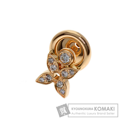 LOUIS VUITTON Ldylle Blossom Diamond (single item) earring K18 Pink Gold Ladies [Used]