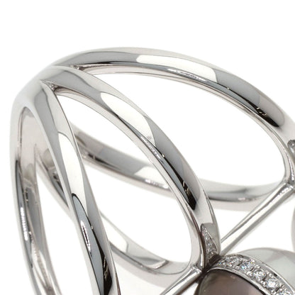 TASAKI Balance Unite Pearl Pearl Diamond Ring K18 White Gold Ladies [Used]