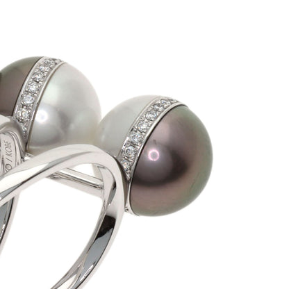 TASAKI Balance Unite Pearl Pearl Diamond Ring K18 White Gold Ladies [Used]