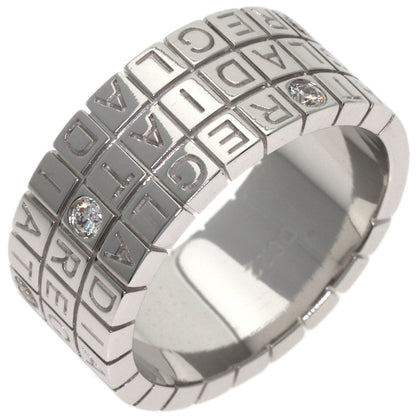 Ponte Vecchio Gladiator Diamond Ring K18 White Gold Ladies [Used]