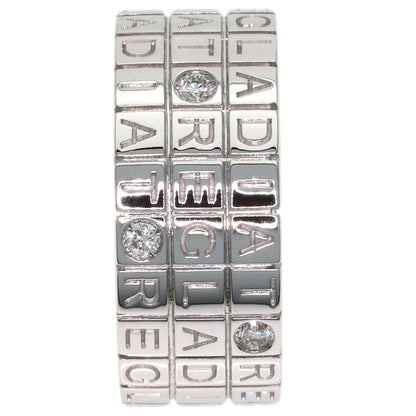 Ponte Vecchio Gladiator Diamond Ring K18 White Gold Ladies [Used]