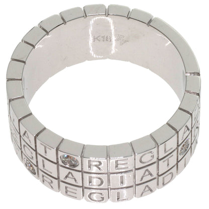 Ponte Vecchio Gladiator Diamond Ring K18 White Gold Ladies [Used]