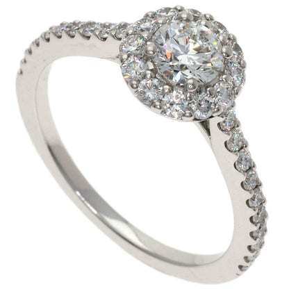 GRAFF Icon Round Diamond Ring K18 White Gold Ladies [Used]