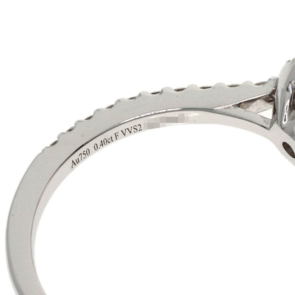 GRAFF Icon Round Diamond Ring K18 White Gold Ladies [Used]