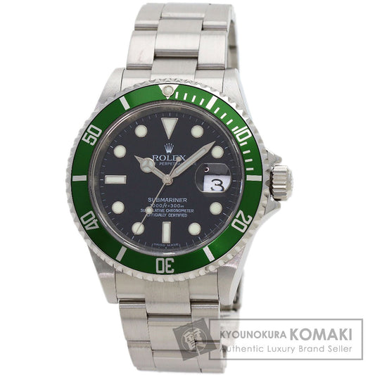 ROLEX Submarina Date Watches 16610LV Stainless Steel/Stainless Steel mens