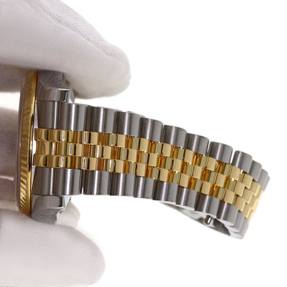 ROLEX DATEJUST 10P Diamond Watches 116233G Stainless Steel/SSxK18YG mens