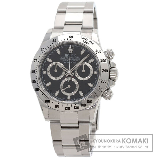 ROLEX Cosmograph Daytona Watches 116520 Stainless Steel/Stainless Steel mens