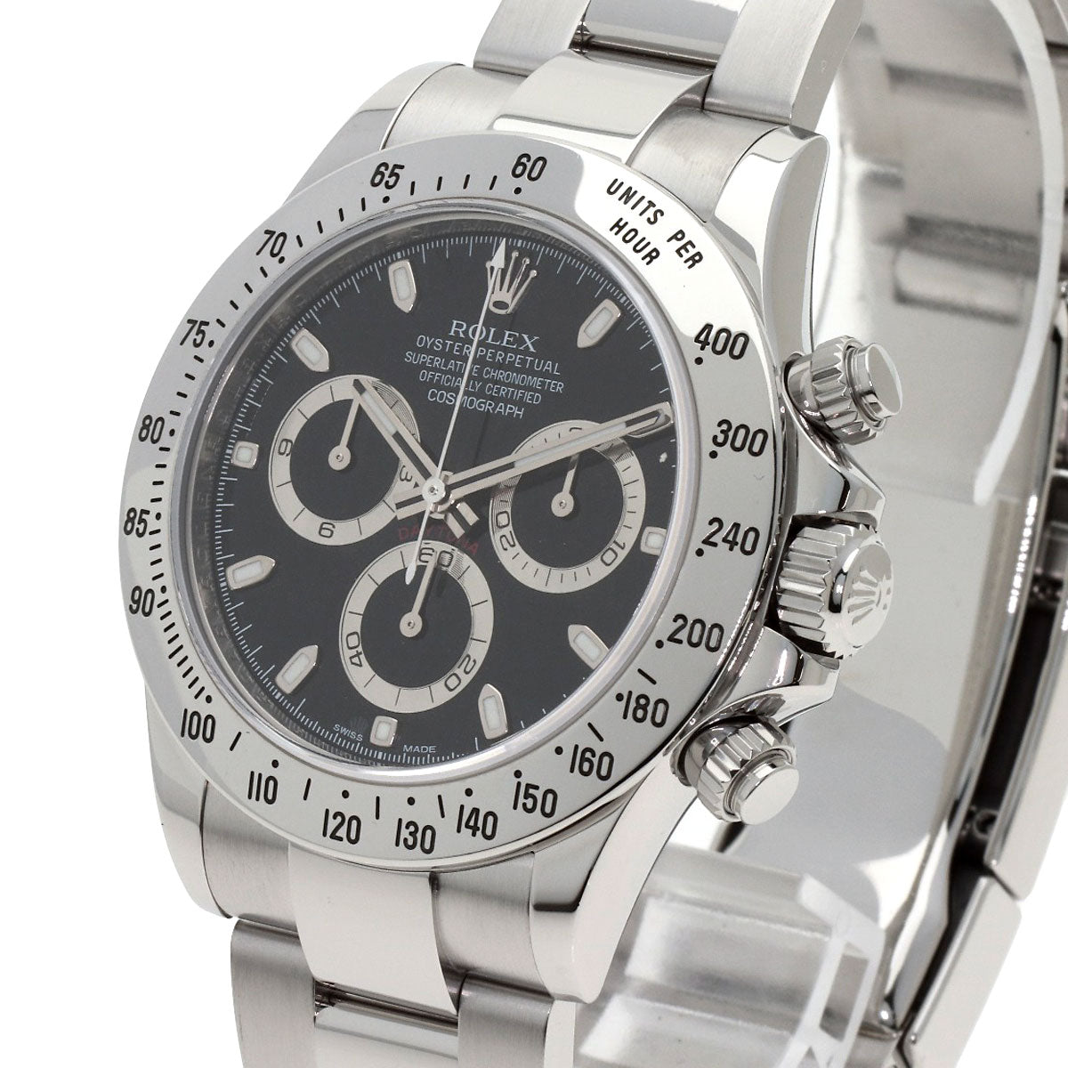 ROLEX Cosmograph Daytona Watches 116520 Stainless Steel/Stainless Steel mens
