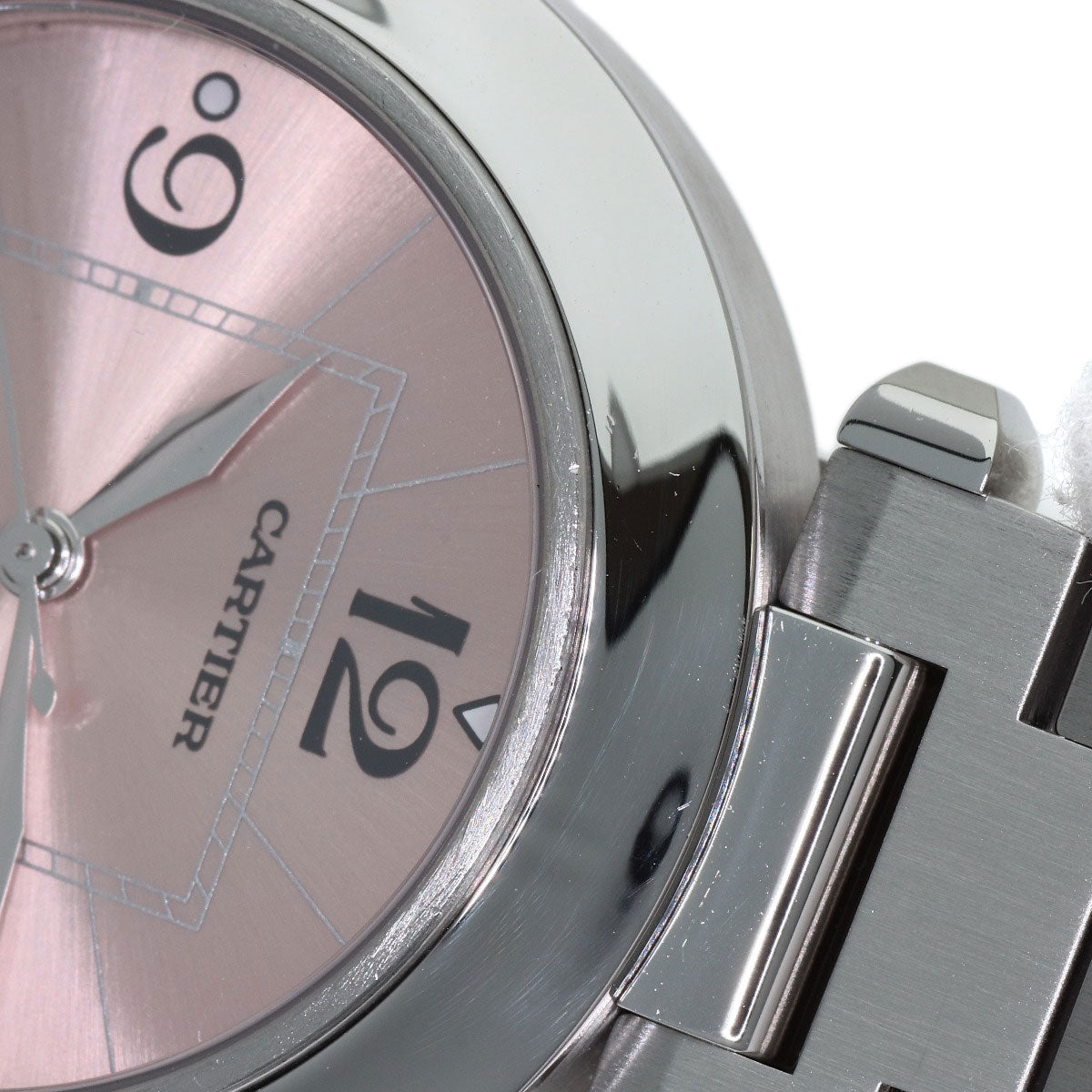 CARTIER Pasha C Big Date Watches W31058M7 Stainless Steel/Stainless Steel Ladies