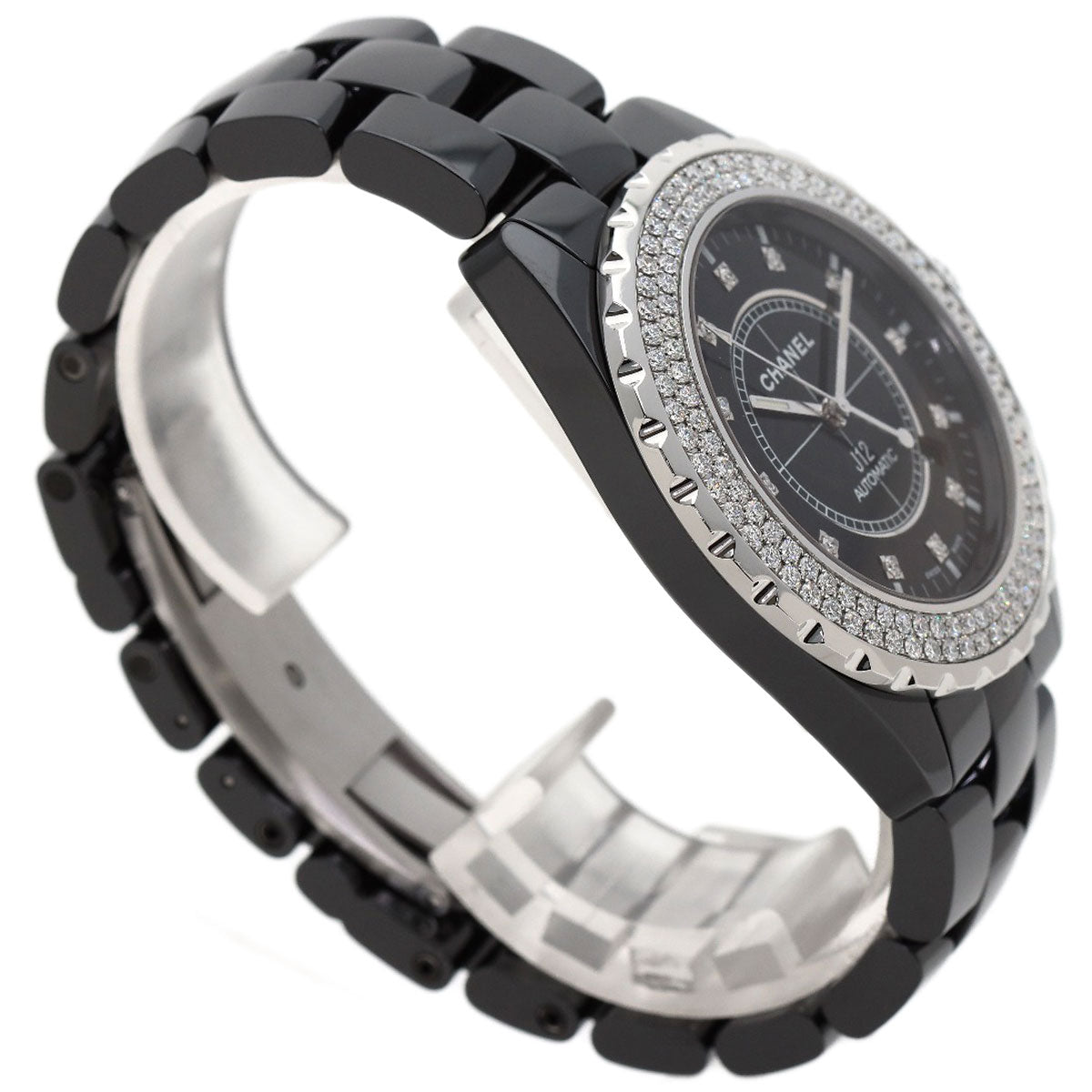 CHANEL J12 1.7" Watches H2014 Ceramic/Ceramic mens