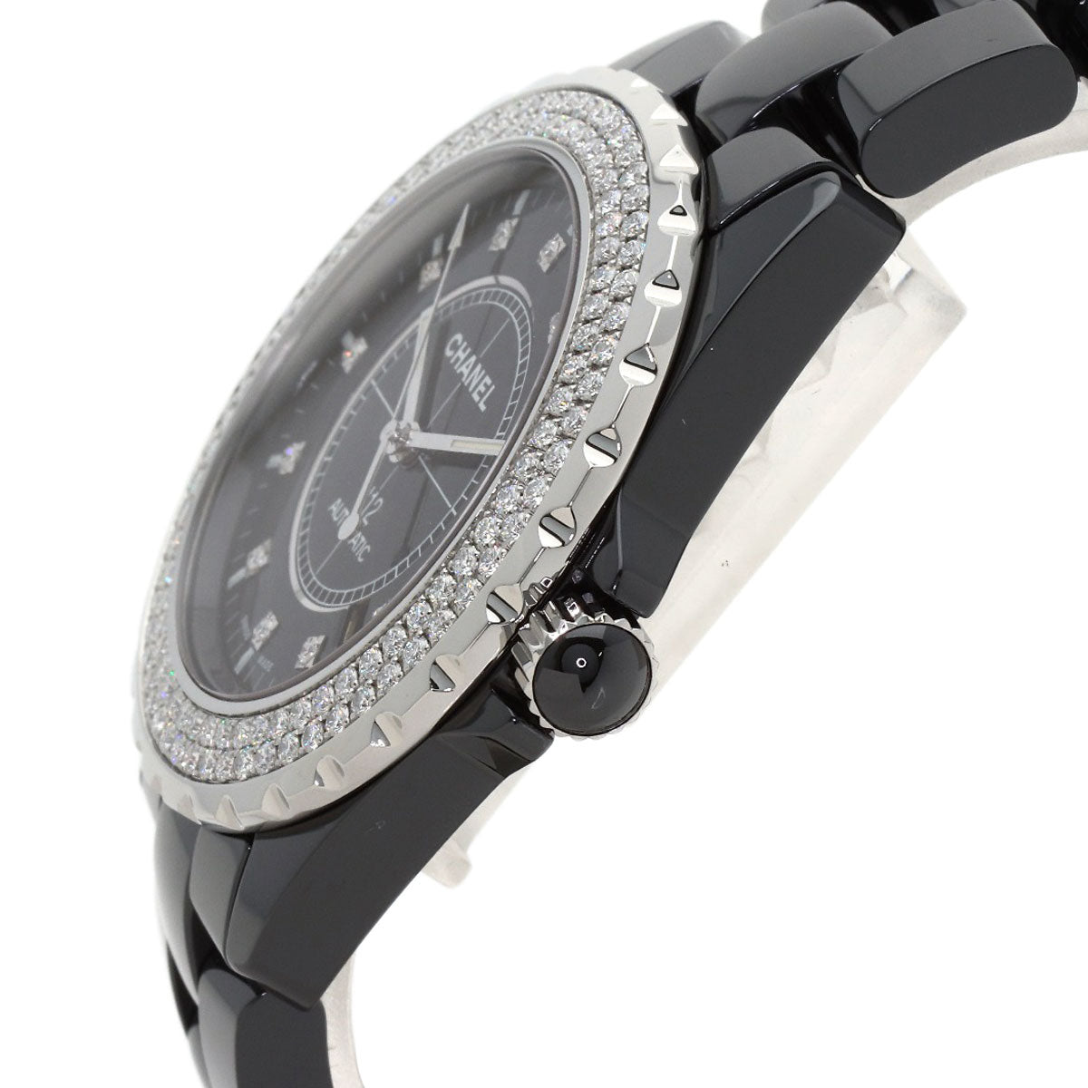 CHANEL J12 1.7" Watches H2014 Ceramic/Ceramic mens