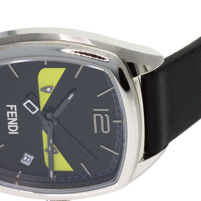 FENDI Bugs monster Watches 22000M Stainless Steel/Leather Ladies