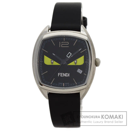 FENDI Bugs monster Watches 22000M Stainless Steel/Leather Ladies