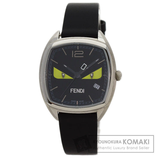 FENDI Bugs monster Watches 22000M Stainless Steel/Leather Ladies