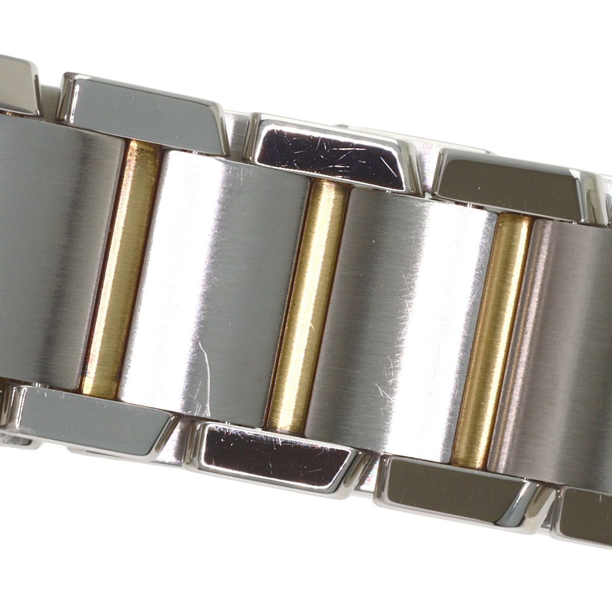 CARTIER Tank francaise SM Watches W51007Q4 Stainless Steel/SSxK18YG Ladies