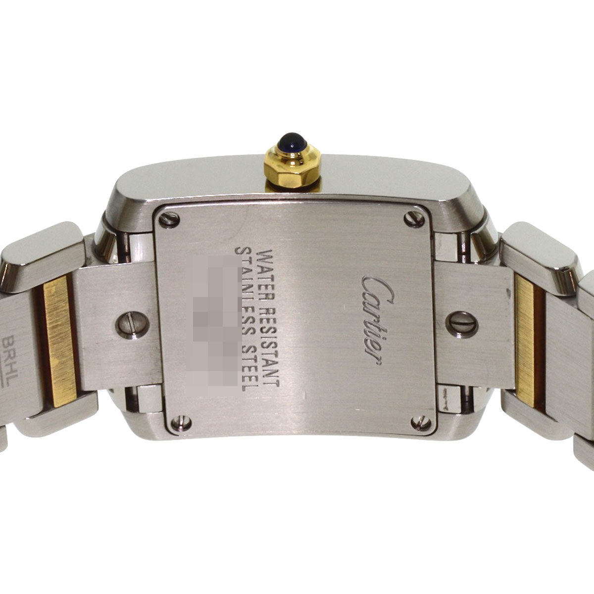 CARTIER Tank francaise SM Watches W51007Q4 Stainless Steel/SSxK18YG Ladies